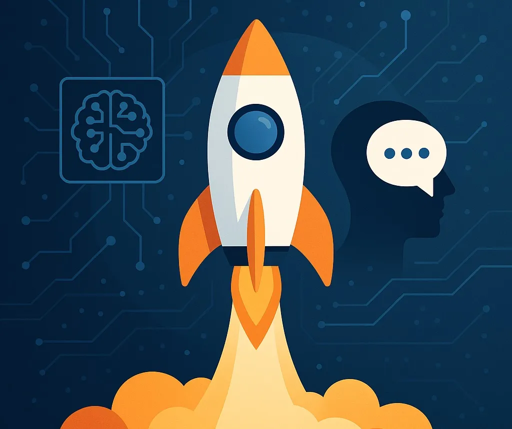 Raketenstart als Symbol für den Start in die MPU-Vorbereitung