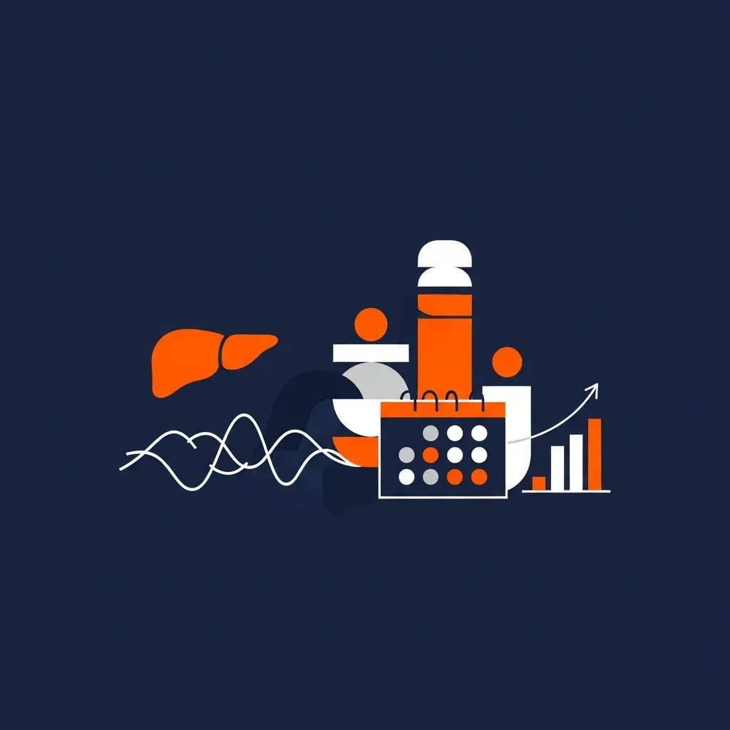 Illustration zum Thema Leberwerte für die MPU: Was Gamma-GT, CDT & Co. wirklich aussagen – und wie du deine Abstinenz nachweist